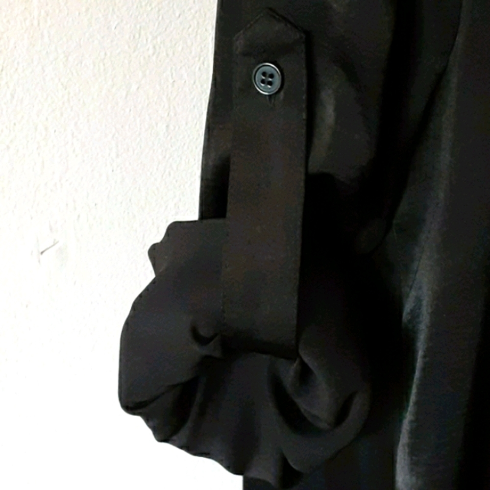 BCBGMAXAZRIA Eddie Black Asymmetrical Dress - Picture 13 of 16